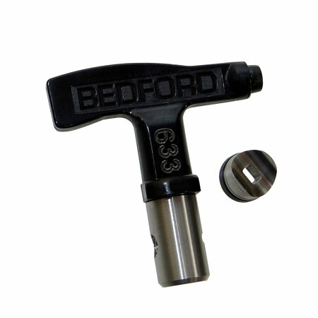 BEDFORD PRECISION PARTS Reversible Tip-.033in Orifice, 12-14in Fan, Replacement for Graco RAC 5 and Titan 33-7633